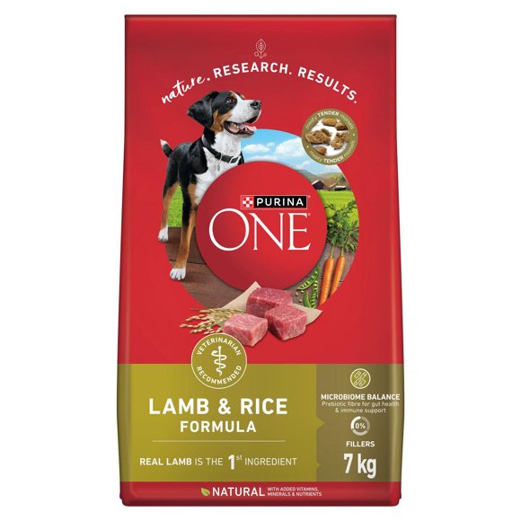 Purina ONE Lamb & Rice Formula, Dry Dog Food 7kg