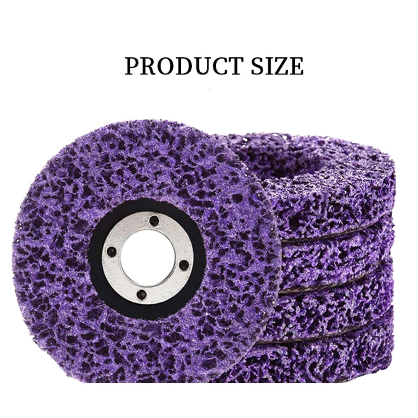 CEORPER Flap Disc Abrasive Grinding Wheels 6pcs/set Disc Abrasive Wheel 125mm 5'' for Orbital Sander Sanding Discs Angle Grinder