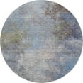 thumbnail image 2 of Addison Rugs Mayfield Premium Machine Washable Transitional Abstract Denim Round Rug, 8' x 8', 2 of 6