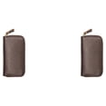 thumbnail image 3 of Qarigey Funda de cuero para llaves, tarjetero, monedero con cremallera, soporte para llaves de coche, multifuncional Type3 NO3, 3 of 6