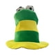 thumbnail image 5 of Gorra de fútbol de carnaval, gorra de copa para partidos de fútbol, ​​gorra de aficionado al fútbol para suministros de fiesta Verde, 5 of 8