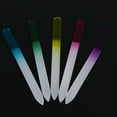 Stri 5pcs Glass Nail Files Premium Manicure Finger Nail Pedicure Art