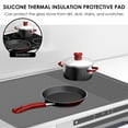 thumbnail image 3 of Grusce Tapis de Protection en Silicone pour Machine à Café, Tapis d'Isolation Thermique avec Design Concave et Convexe, Antidérapant et Résistant à la Chaleur, Adapté aux Machines à Café, 3 of 5