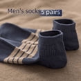 thumbnail image 2 of Calcetines cortos de hombre, calcetines deportivos de verano, absorbentes del sudor, desodorantes, calcetines náuticos de algodón para hombre, calcetines finos de corte bajo y boca baja para hombre, 2 of 5