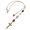 D, variant on Cross Car Hanging Ornament,Cross Crystal for Rear View Mirror,Personalized CrossBlessing Beads Pendant Ornament,Cute Blessing Vehicle Interior Pendant Present for Women,DriveSafe Gift for Drivers