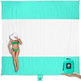 thumbnail image 1 of Alfombra de playa Blanket WEKAPO, 210 x 210 cm, resistente al agua y a la arena, 1 of 9