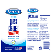 Sprayway Glass Cleaner Aerosol, 19 Oz