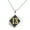 Gold, variant on Mens Motorcycle Biker Number 13 Pendant Necklace Stainless Steel-Silver