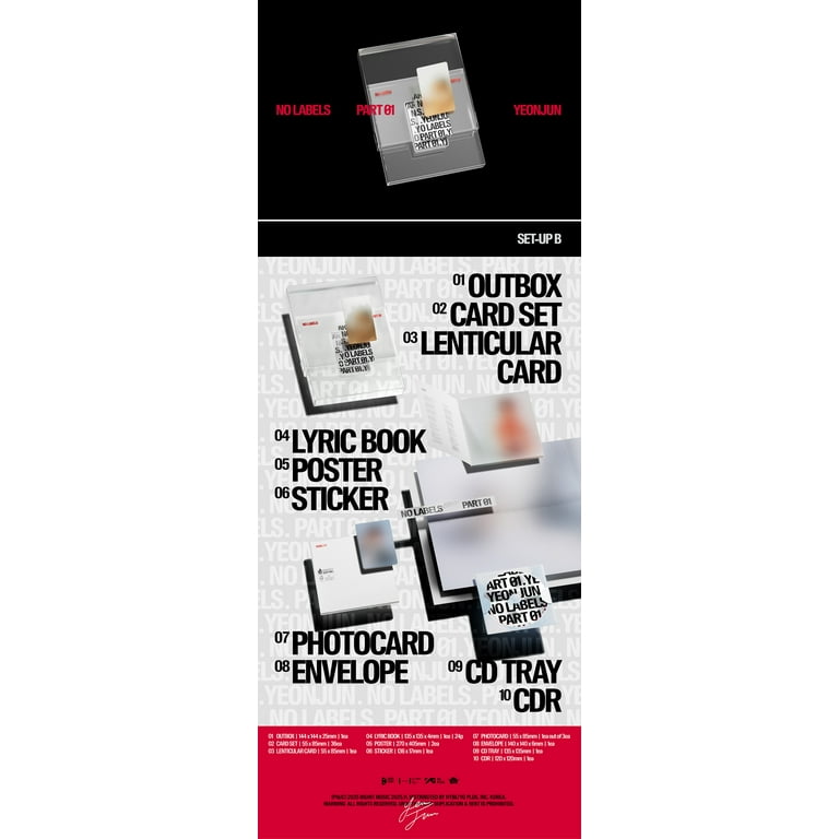 YEONJUN (TXT) - NO LABELS: PART 01 (SET-UP B) - Walmart Exclusive