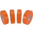 thumbnail image 2 of KINJOEK 10 Pcs 328 feet 1 inch Flagging Tape, Non-Adhesive Surveyor Marking Tape Marking Ribbon Roll, Orange, 2 of 6