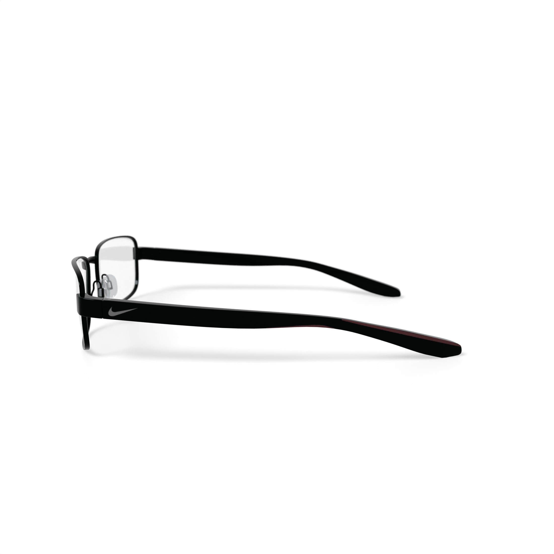 Nike Men's 8195G Prescription Eyeglasses with Case, Black