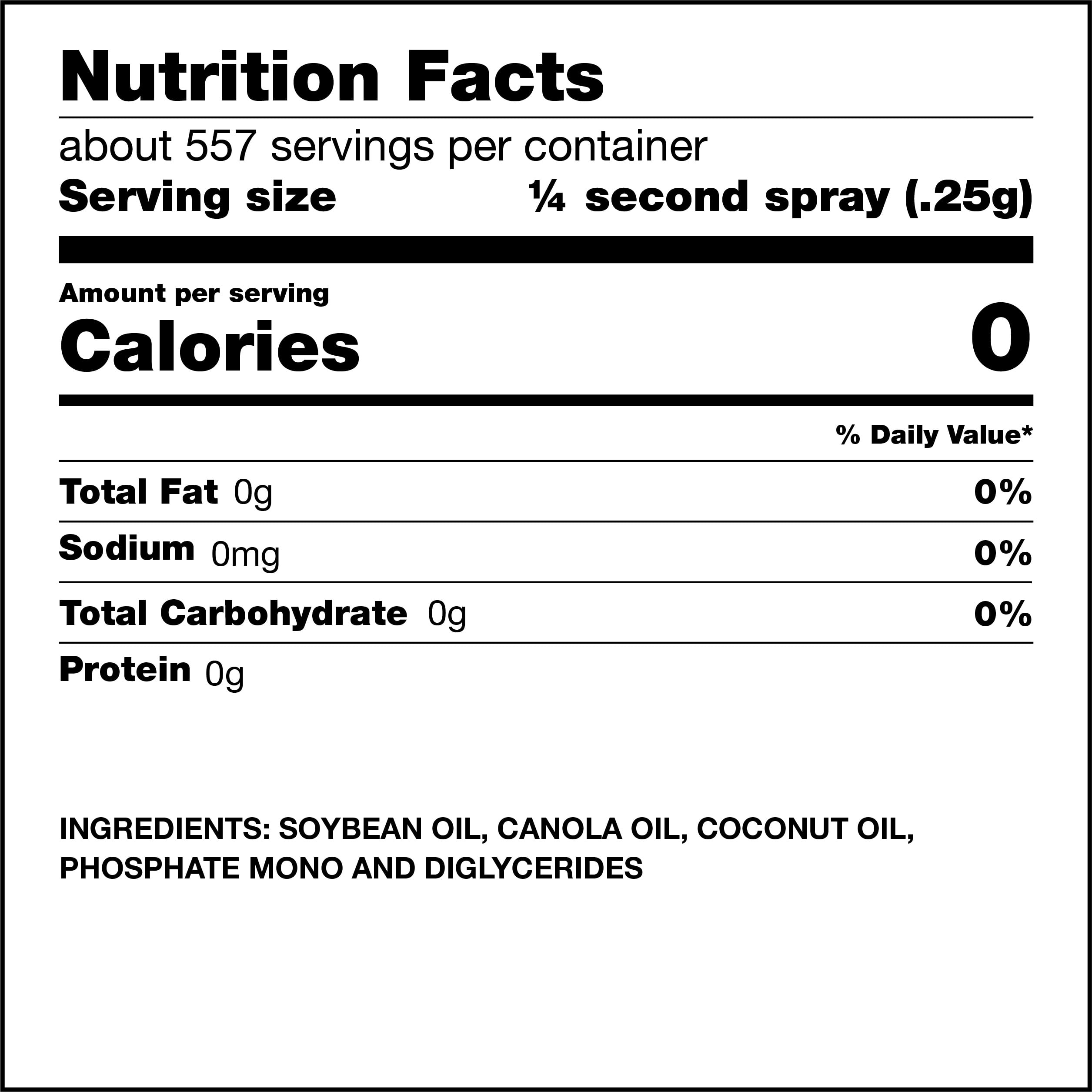 Blackstone Non-Stick Griddle Spray Aerosol Container, Designed to Cook, Protect & Season