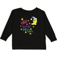 thumbnail image 3 of Inktastic Twinkle, Twinkle, Little Star with Yellow Moon in Night Cap Boys or Girls Long Sleeve Toddler T-Shirt, 3 of 5