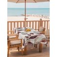 thumbnail image 2 of Outdoor Table Cloth with Umbrella Hole and Zipper, Eucalyptus Leaves Waterproof Rectangle Tablecloth 60"x102", Brown Spring Botanical Aesthetic Washable Table Cover for Outside Party Patio Picnic, 2 of 8