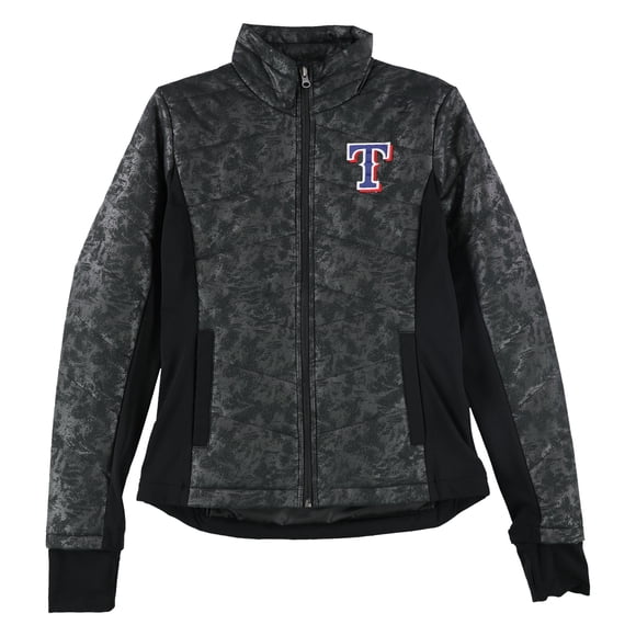 Chamarra Touch Womens Texas Rangers negro pequeño