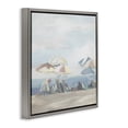 thumbnail image 2 of Stupell Industries Coastal Muted Summer Beach Umbrellas Gray Floating Frame Canvas Art, 18 x 18, by Liz Jardine, 2 of 7