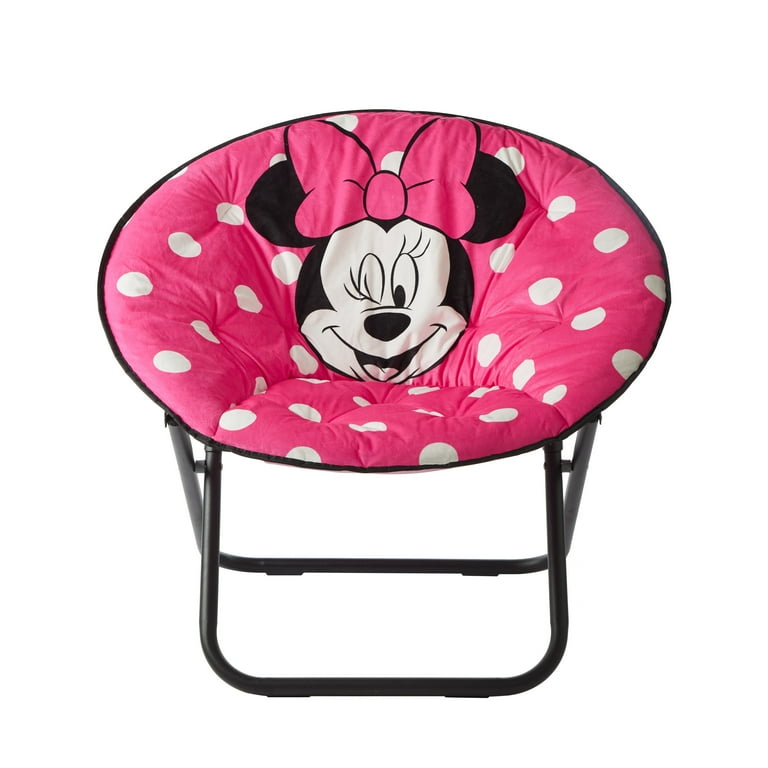 Free Shipping Disney Minnie Mouse 30 Oversized Collapsible Saucer Chair Walmart