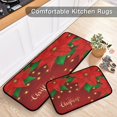 thumbnail image 3 of Kitchen Rugs Set 2 Piece Roosters Farmhouse Non Slip Bathroom Floor Mats Anti-Fatigue Washable Carpet Doormat - 27"x19"+47"x19", 3 of 6