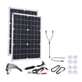 thumbnail image 1 of 500W Solar Panel 18V Solar Cell 100A Controller Solar Panel for Phone RV Car Charger Outdoor Battery Supply ,Easy to Install, 1 of 7