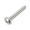 thumbnail image 3 of Uxcell M4 x 30mm 304 Stainless Steel Flanged Button Head Socket Cap Screws 50 Pack, 3 of 5