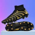 thumbnail image 2 of Zapatos de fútbol profesionales para hombre y mujer, tacos de hierba para exteriores, botas de fútbol de alta calidad, envío directo, novedad, 2 of 5