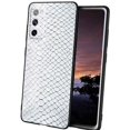 thumbnail image 1 of Crystal-Clear-Snake-Skin Phone Case, Degined for Samsung Galaxy S20 Case Men Women, Flexible Silicone Shockproof Case for Samsung Galaxy S20, 1 of 1