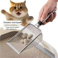 thumbnail image 5 of Stainless Steel Cat Litter Tool with 3.8mm Filtration Efficient and Comfortable for Cleaning, 5 of 6