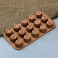 thumbnail image 4 of Heat-Resistant Easy-to-Demold Chocolate Mold- Elastic 3D Effect Silicone Cake Mold, Home, 4 of 8