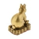 thumbnail image 3 of Figura de animal, amuleto, mascota, adornos, regalos de cumpleaños, estilo chino Conejo, 3 of 6