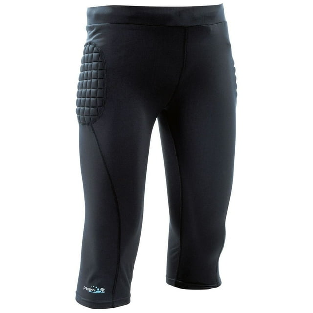 Precision Adult Padded 3/4 Baselayer Goalkeeper Thermal Bottoms