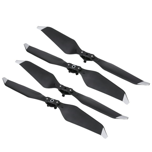 Low-Noise Quick-Release Propellers Blades Cw Ccw For Dji Mavic Pro Drone 2Pairs Silver Stripe