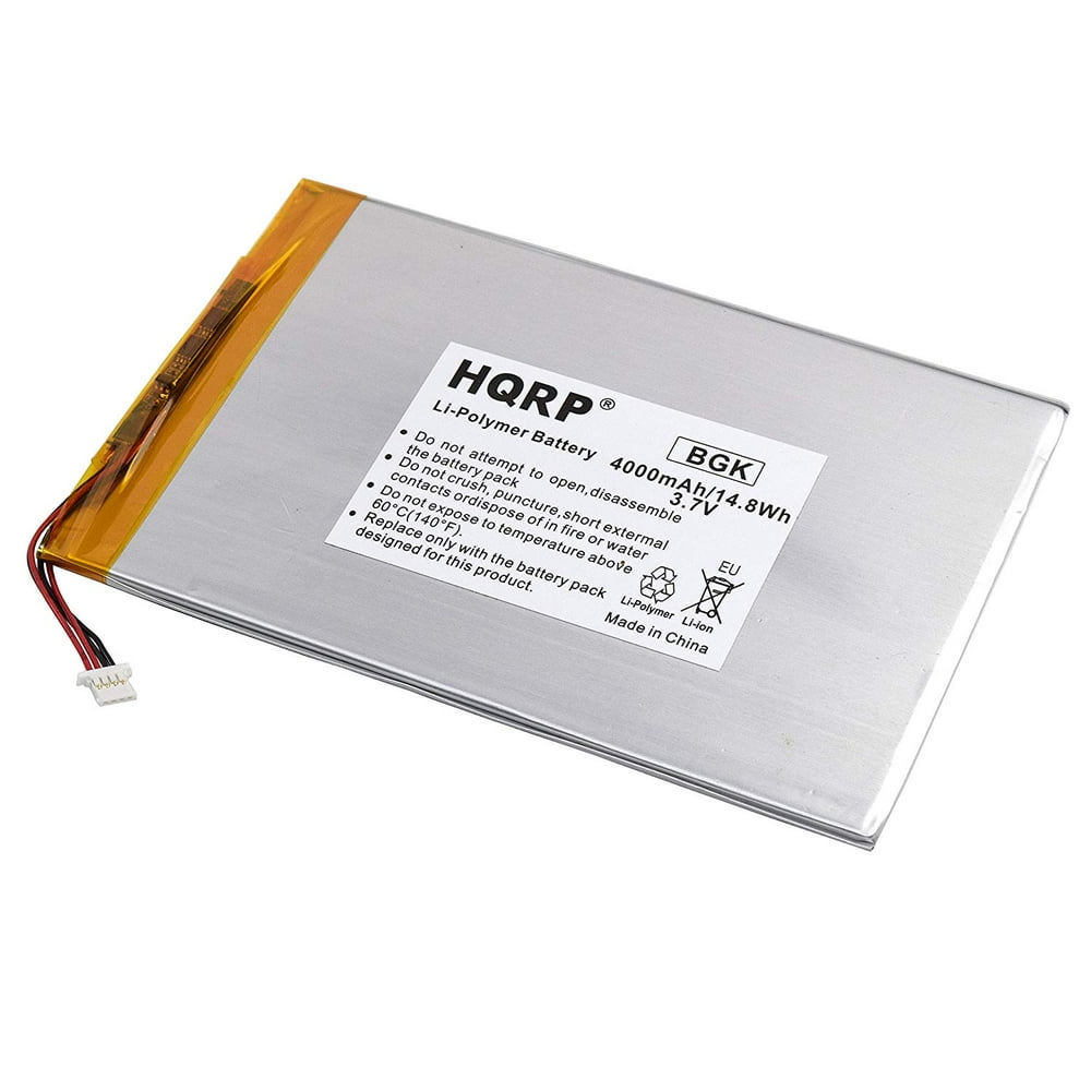 HQRP Battery fits RCA Cambio 10.1 W101SA23T1 Tablet 3.7v 4Ah 4000mAh