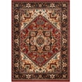 thumbnail image 2 of SAFAVIEH Summit Collection SMT293C Red / Dark Grey Rug, 2 of 7