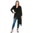 thumbnail image 2 of Women's Plus Size Flowing Long Sleeve Shrug, 2 of 4