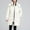 White, variant on Axiiglly Puffer Jacket for Women Casual Workout Long Bread Jackets Warm Hooded Padded Skiing Quilted Jackets Loose Fit Zip Up Jackets Solid Color Winter Coats with Pockets