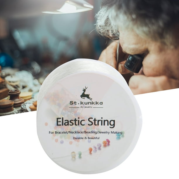 Estink Transparent Fishing Wire, Exquisite Workmanship Superior Performance Excellent Material Jewelry Beading Wire For Hand Made Works 0.7mm / 0.03in