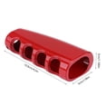 thumbnail image 2 of Embellecedor de cubierta de empuñaduras de freno de mano, aleación de aluminio, rojo, para Ford Mustang 2015-2017 Jadeshay A, 2 of 8