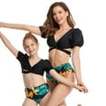 thumbnail image 2 of Mother and Daughter Swimwear Family Matching Swimsuit Girls Two Pieces Bikini Set Falbala Bathing Suits, 2 of 4