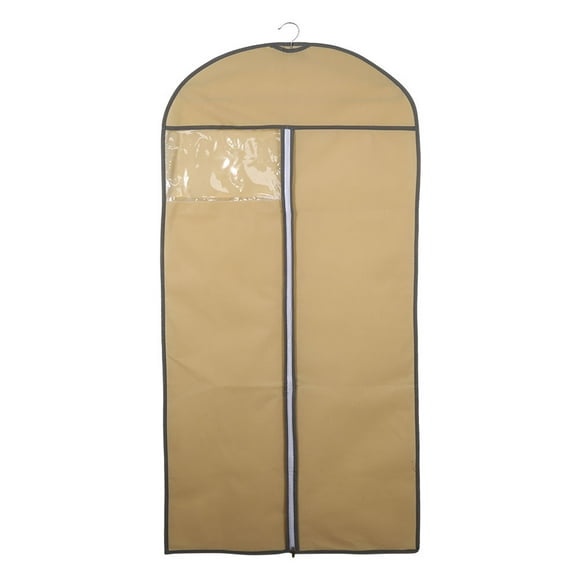 Bulingna Clothes Dustproof Cover Non-Woven Fabric Zipper Closure Coat Protector