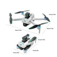 thumbnail image 3 of Drones with Camera for Kids & Adults SPOORYYO GPS Drone with Screen Remote Control, Brushless Motor, and Cool Lights, 5G RC Quadcopter, Altitude Hold, Obstacle Avoidance, 3 of 9