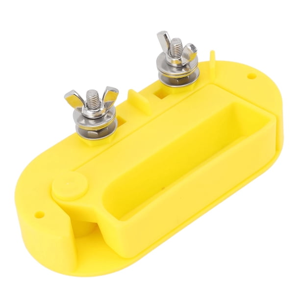 Interruptor de la Cerca Eléctrica, Tensor de Alambre de la Cerca Resistente A Los Rayos UV Diseño Humanizado de Alta Visibilidad de Alta Visibilidad de Tamaña Amarillo Fácil de