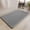 Gris6947, variante sur Tapis de Sol de Salle de Bain en Lin 40 x 60 cm, Tapis d'Entrée Extra Épais et Absorbant avec Endos en Caoutchouc Antidérapant pour Évier de Cuisine et Douche