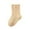 Khaki, variant on LckLvx Baby Toddler Socks Non-slip Cotton Crew Socks Soft Breathable Walking Socks 0-3 Years