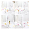 thumbnail image 6 of Easter Bunny Figurine Cartoon Cute Mother & Child Rabbit Desk Display Ornament Cute Rabbit Mom Holding a Little Rabbits Resin Easter Statue for Home and Office Tabletop Decor Supplies - (B), 6 of 9