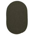 thumbnail image 1 of Colonial Mills Rug WL55R048X048 Bristol - Olive 4 ft. round Braided Rug, 1 of 2