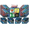 Justice-League DC Comics Superheros Birthday Party Supplies Bundle Pack for 16 Plus a 17 inch Balloon