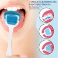 thumbnail image 1 of Gel limpiador de lengua con cepillo Menta Desodorante oral Mal aliento Rascador fresco Ndcxsfigh  Nuevos Originales, 1 of 9