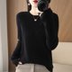 thumbnail image 2 of 2024 Women Sweaters Autumn Winter Long Sleeve Pullovers O-neck Stripe Warm Pullover Korean Fashion Bottoming Shirts Loose Jumper, 2 of 5