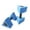 Sky Blue, variant on 2-Pack Triangular Water Aerobics Dumbbells for Pool Exercise and Underwater Fitness Sky Blue