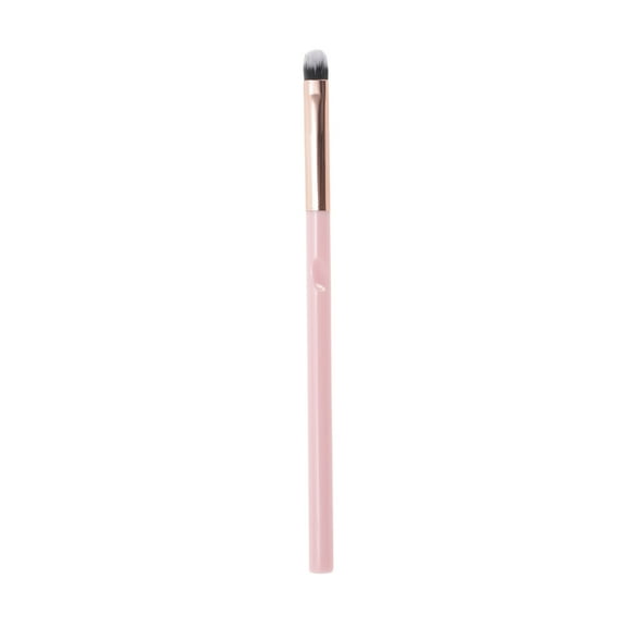 Unique Bargains 1 Pc Durable Concealer Brush Small Pink Nylon Hair Aluminum Tube Plastic Handle
